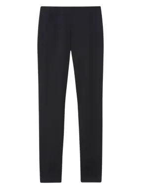 Lafayette 148 Stanton Sateen Pant in Black