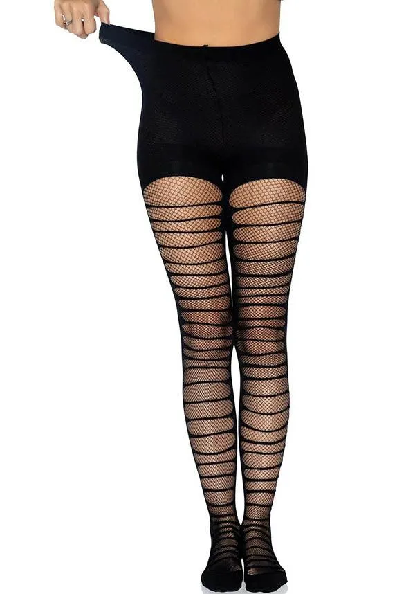Lara Shredded | FISHNET TIGHTS