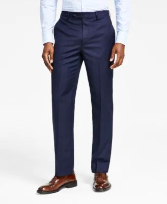 Lauren Ralph Lauren Mens Classic fit Dress Pants 36 / 30 Blue Solid Stretch