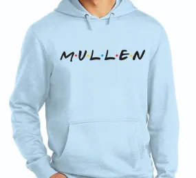 Light Blue Friends Logo Hoodie