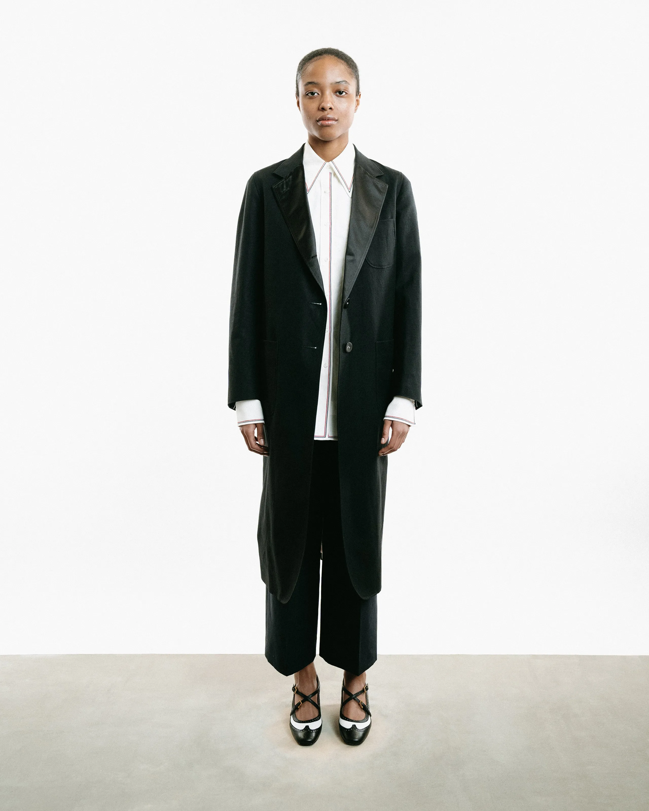 Linen Cotton Sack Overcoat