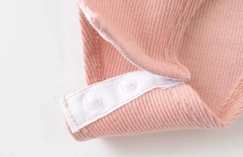Louise Ruffle Trim Ribbed Bodysuits - 3 Colors