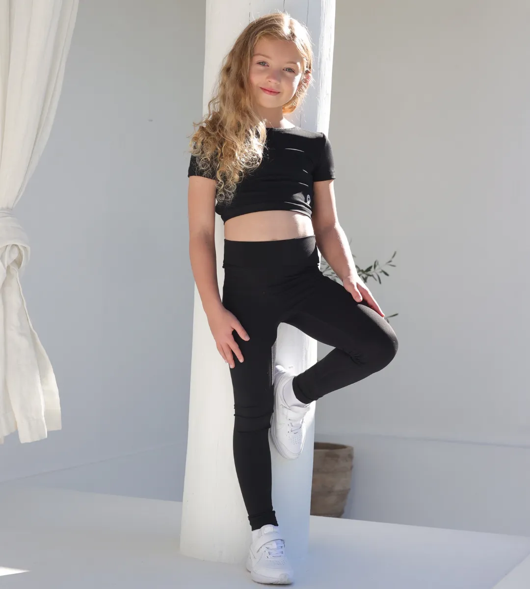 LUNA TIGHTS (Junior) - BLACK