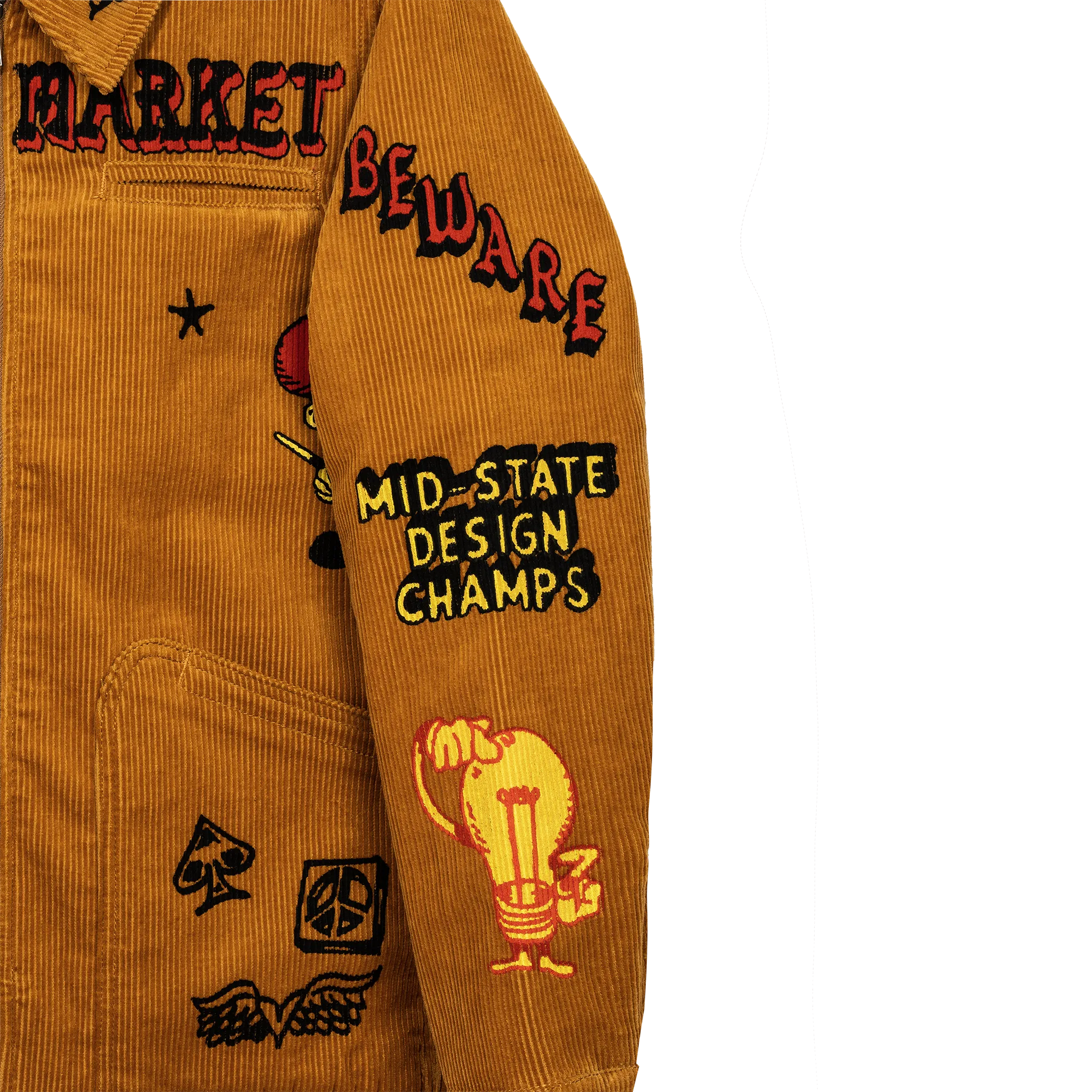 MARKET - BOOSTED CLUB CORDUROY JACKET