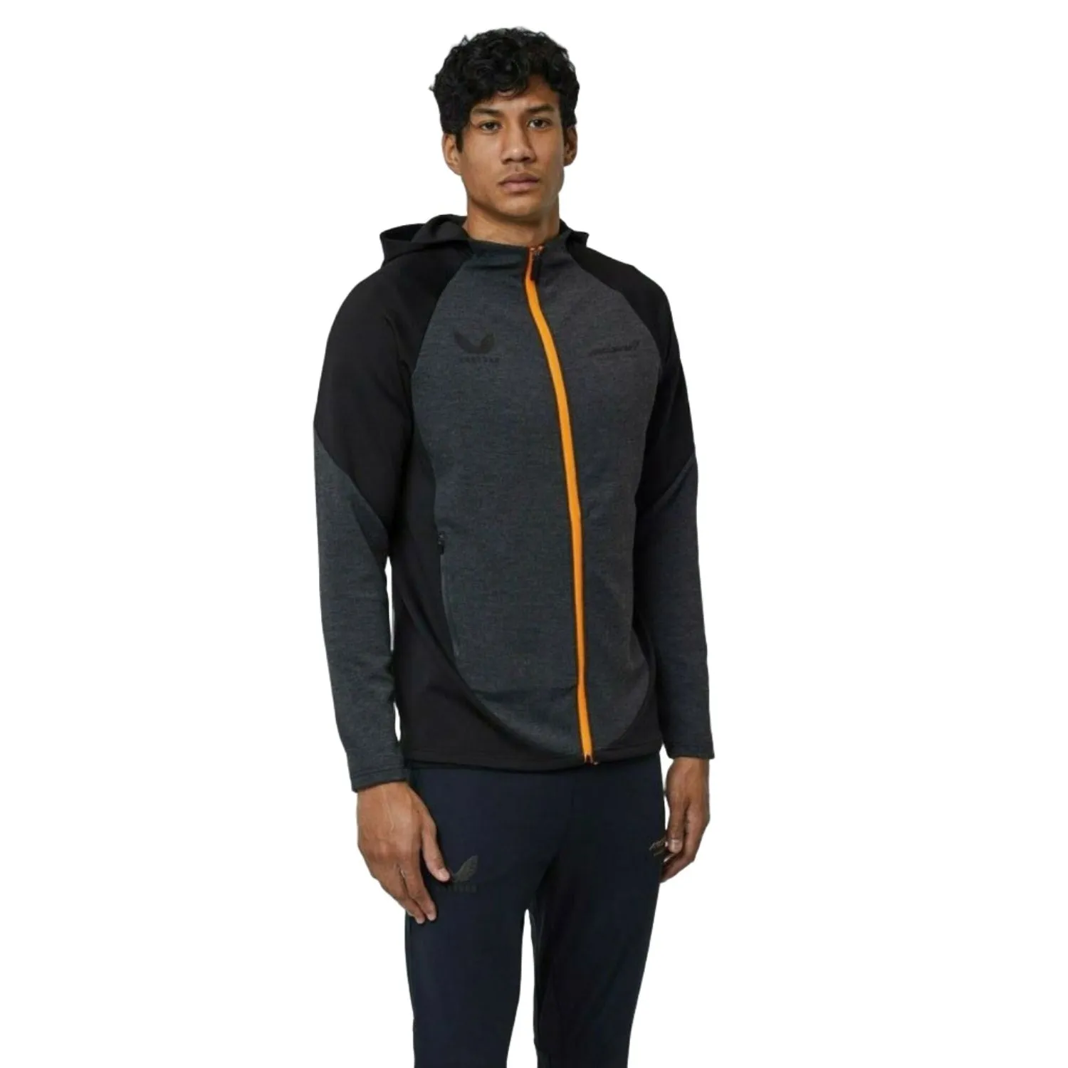 McLaren F1™ Full Zip Men's Hoodie- Black/Grey