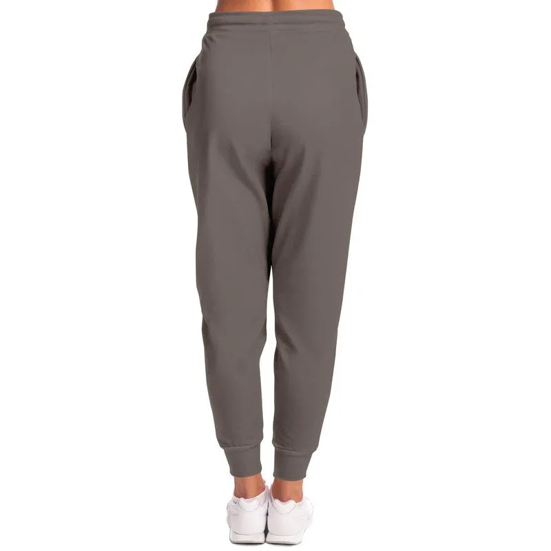 Medium Dark Brown Joggers | Unisex | with PLUS sizes | Medium Dark Pale Brown | C60M60Y60K0