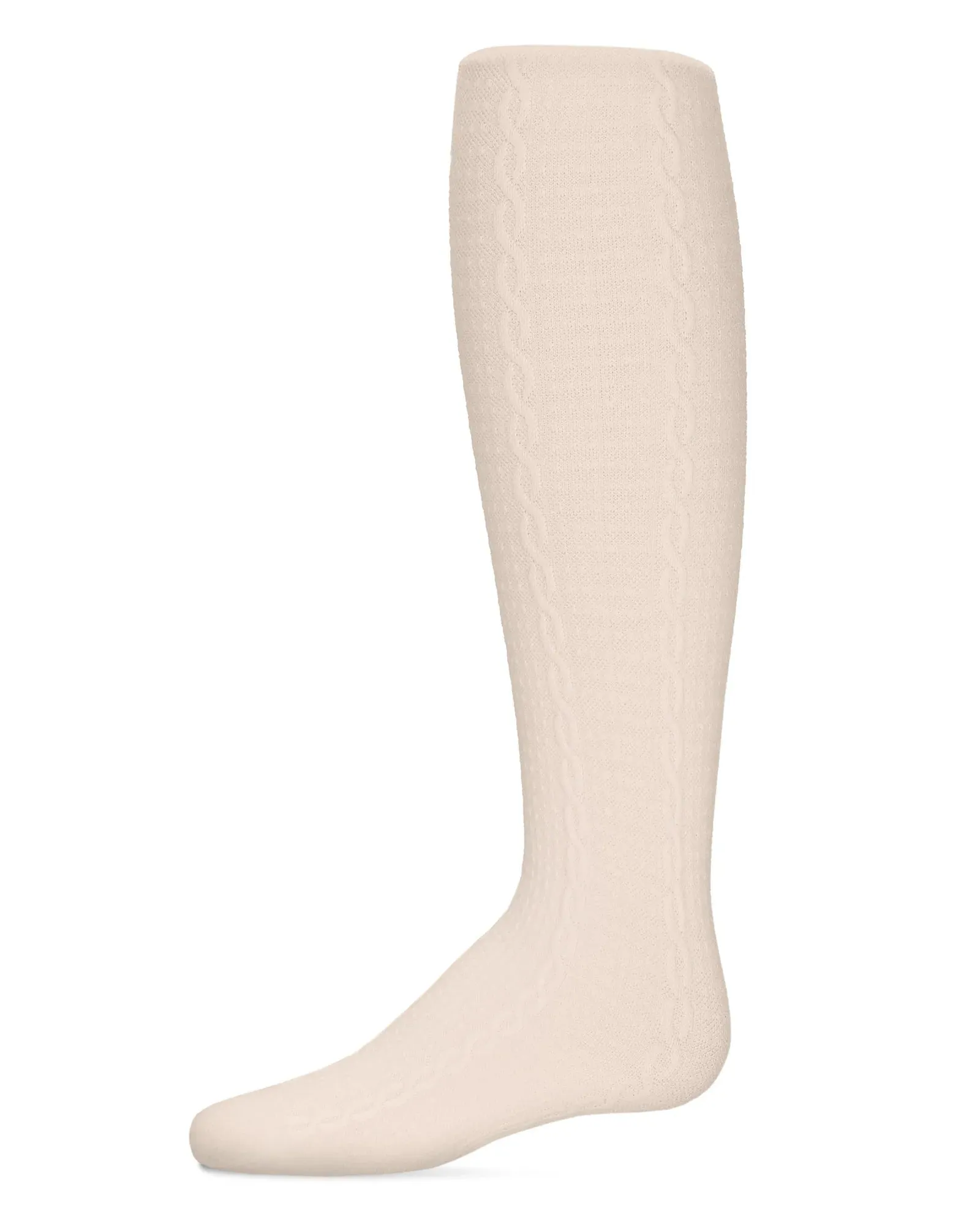 Memoi Pique Chain Pima Cotton Tights MKF-3100