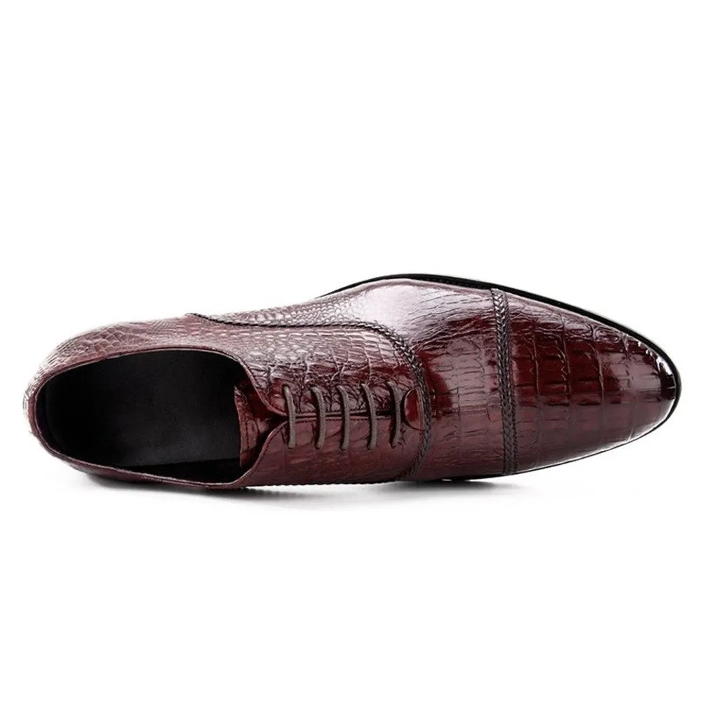 Men Captoe Lace Up Formal Shoes