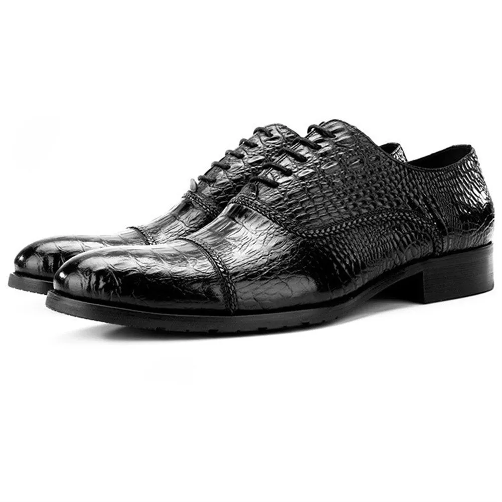 Men Captoe Lace Up Formal Shoes