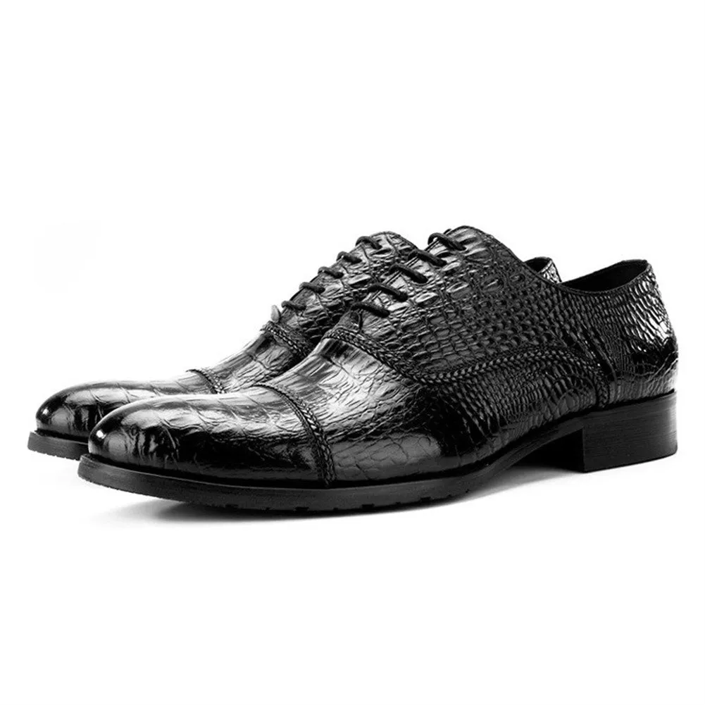Men Captoe Lace Up Formal Shoes