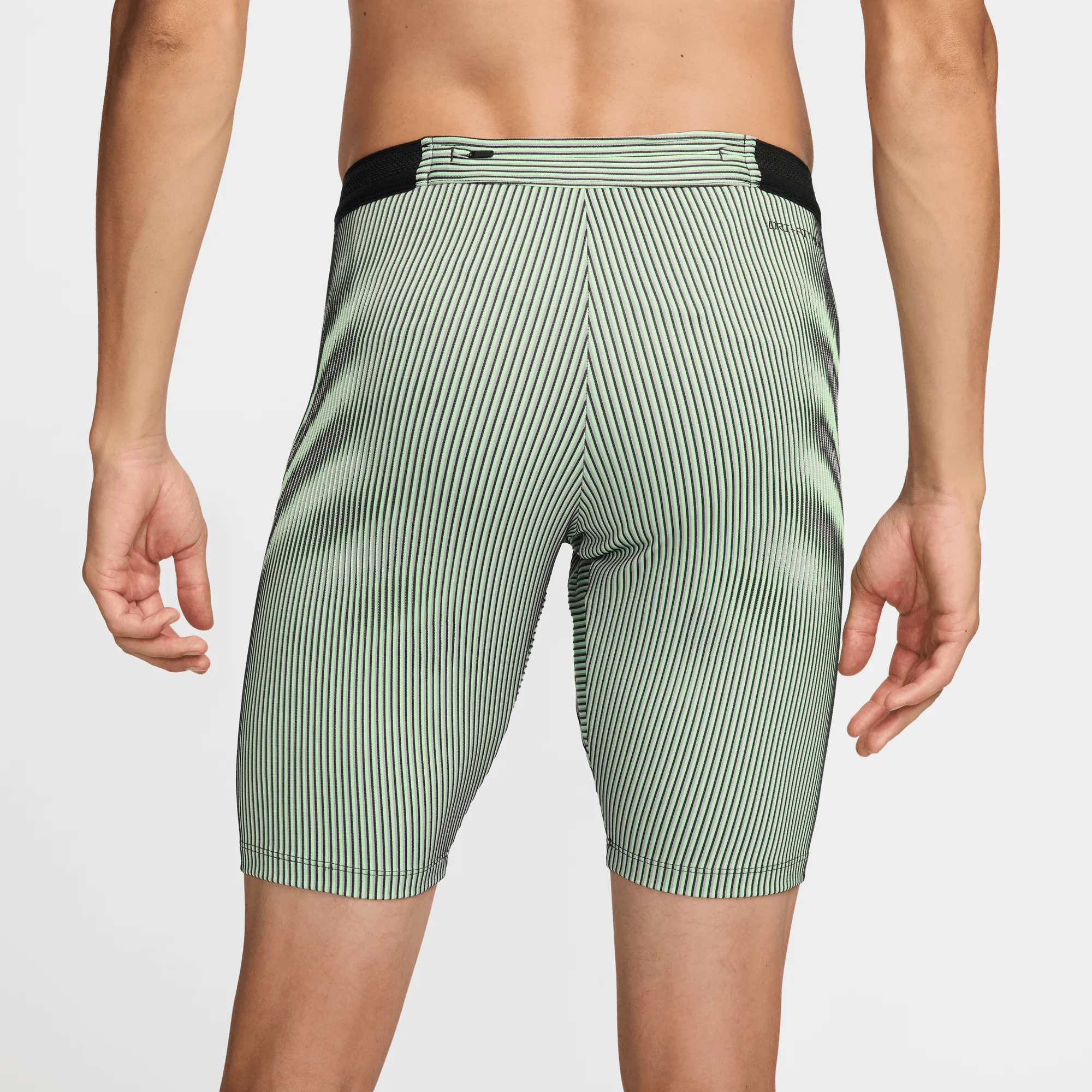 Men's Aeroswift DRI-FIT ADV Running 1/2 Length Tights (014 - Anthracite/Vapor Green/Black)