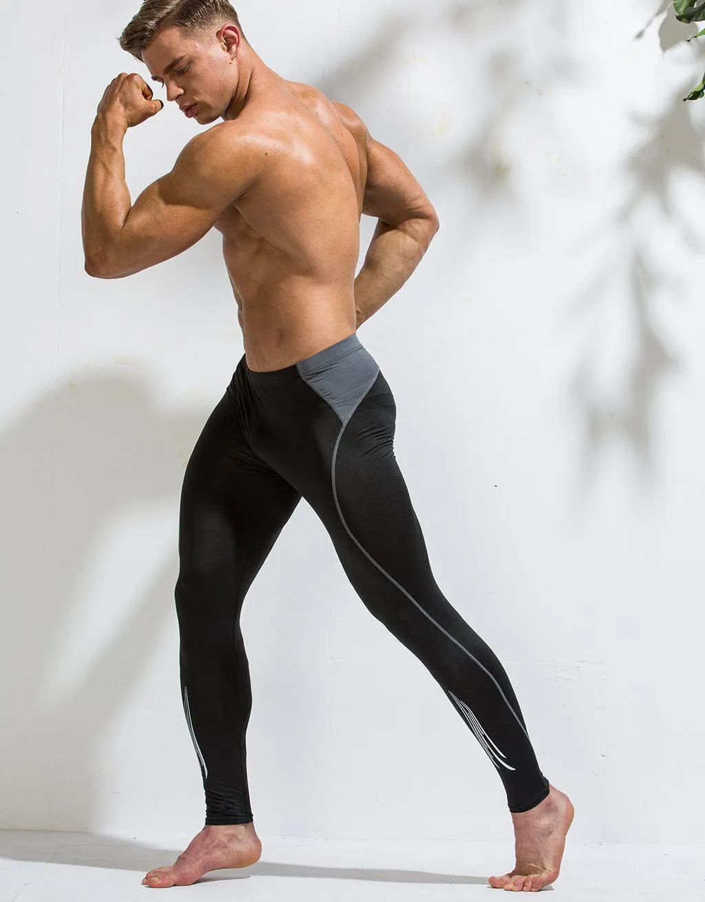 Men’s compression gym leggings