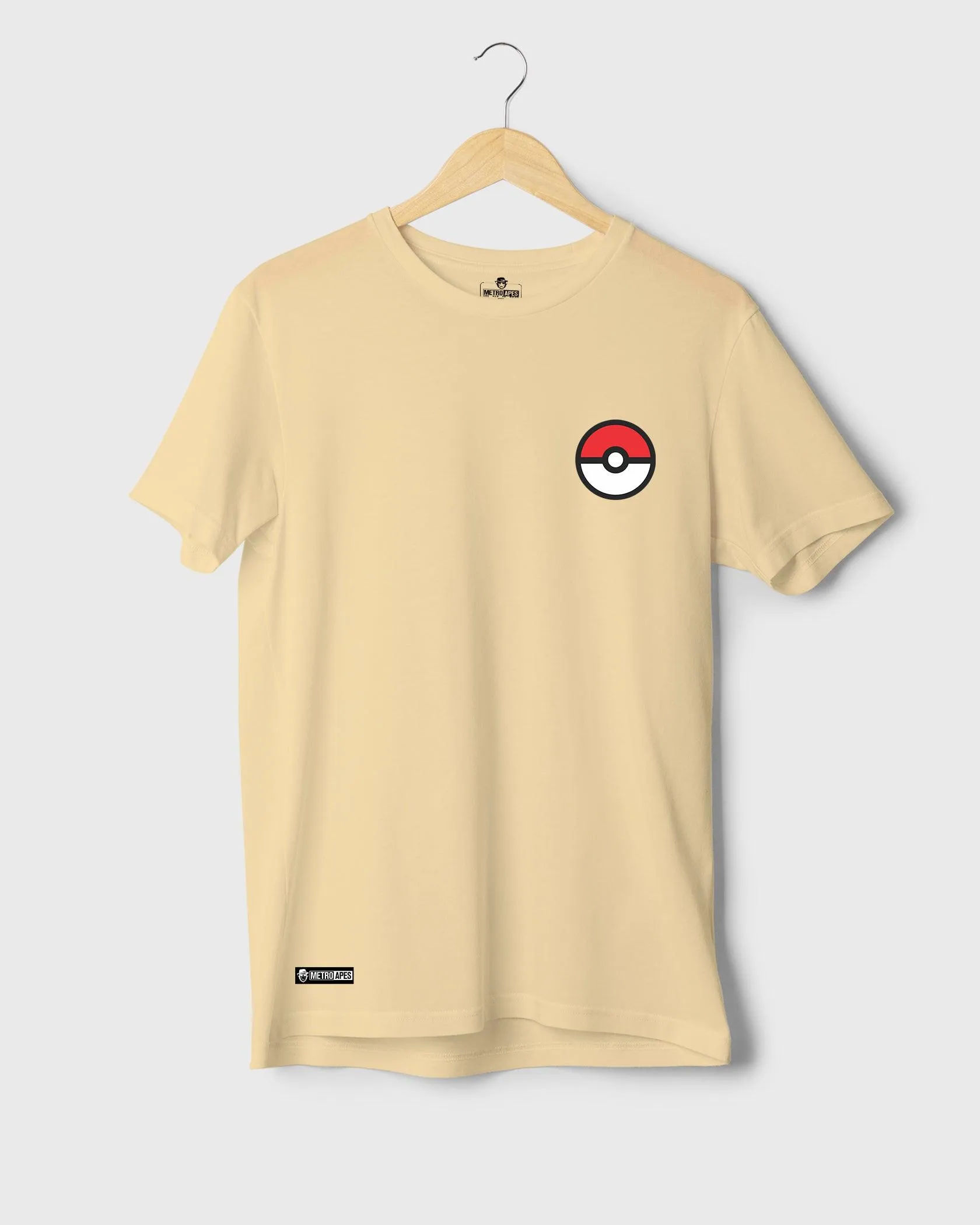 Mens Regular Tshirt Cartoon Pokemon Pikachu