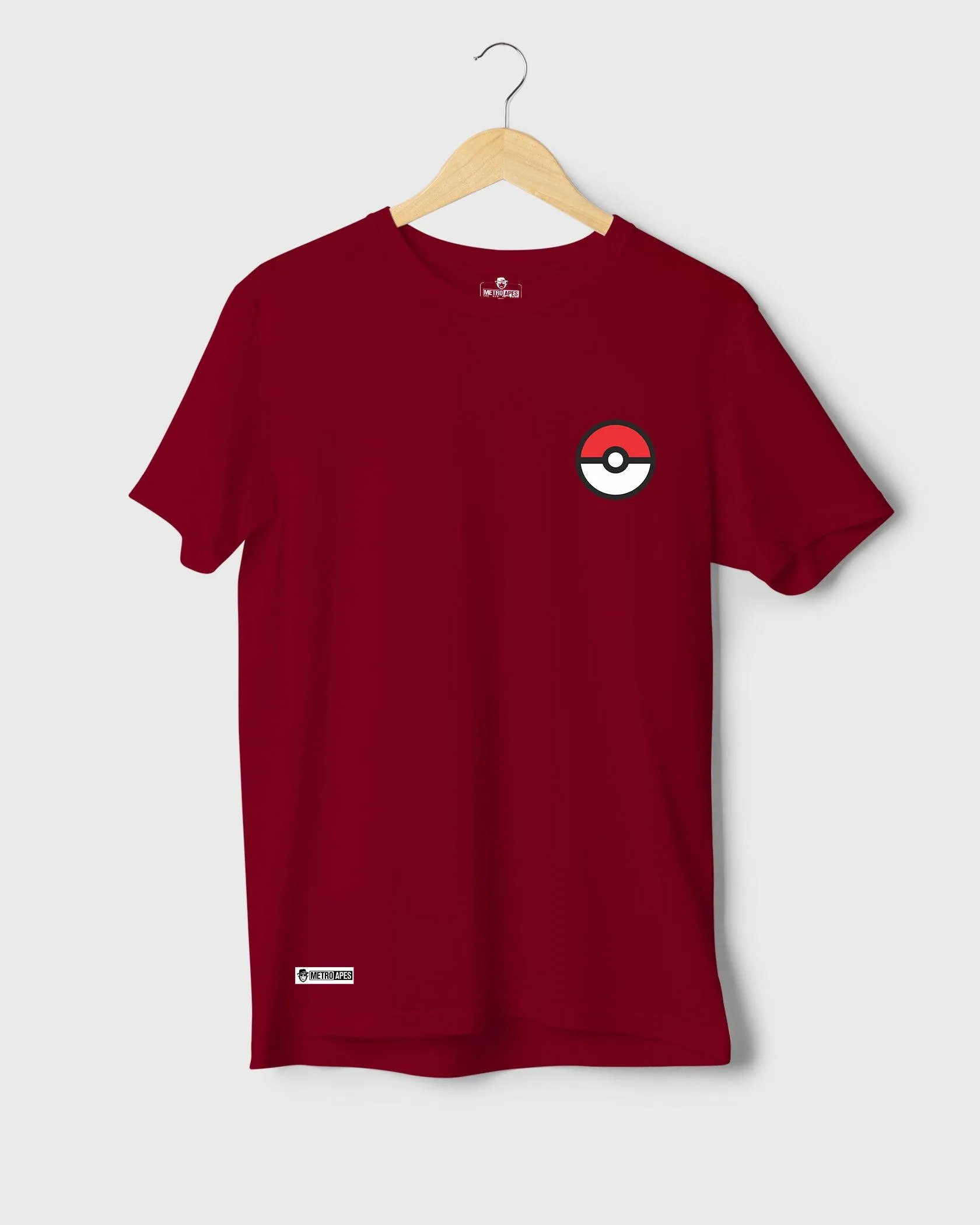 Mens Regular Tshirt Cartoon Pokemon Pikachu