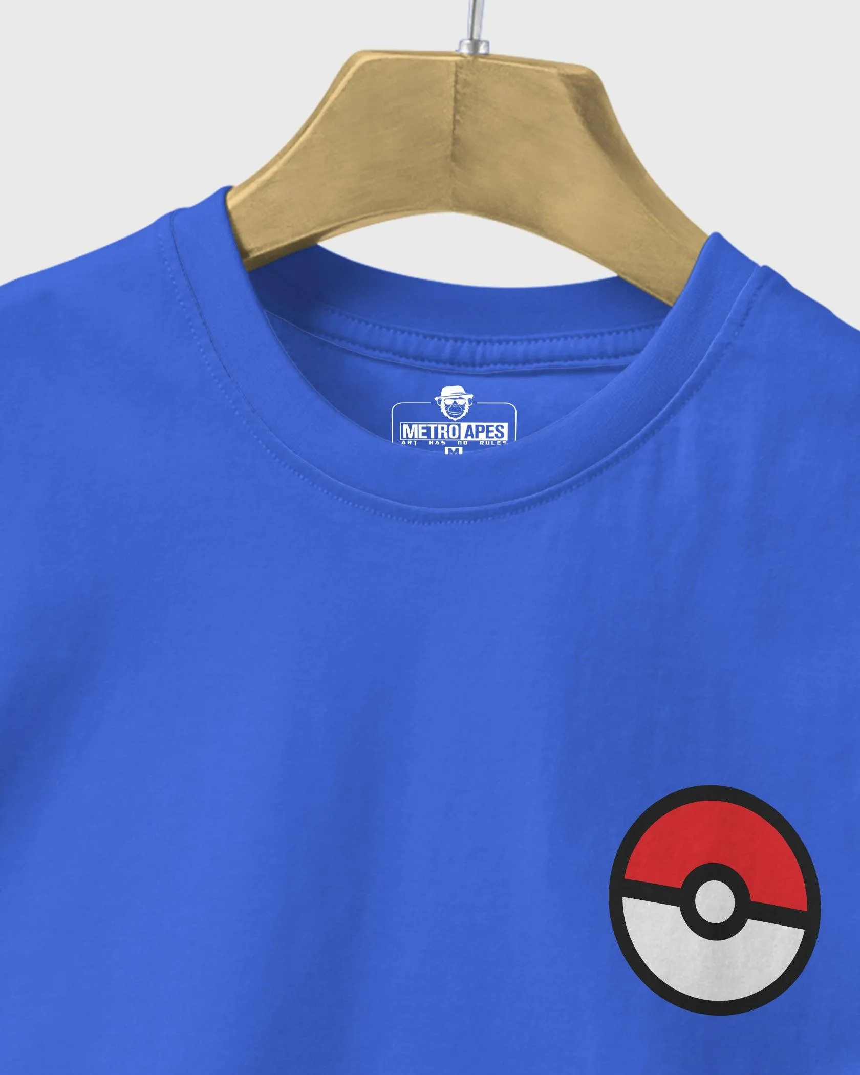 Mens Regular Tshirt Cartoon Pokemon Pikachu