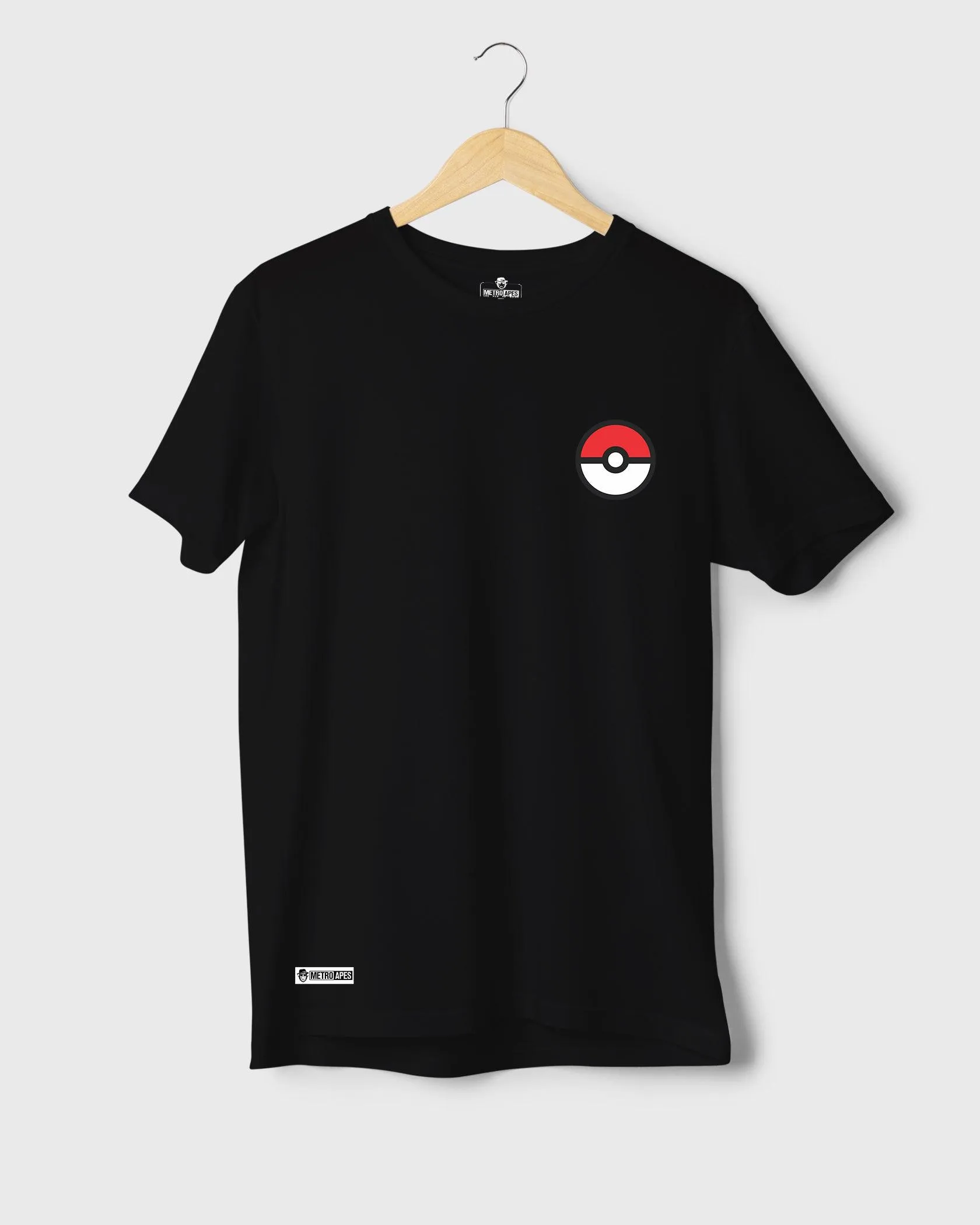 Mens Regular Tshirt Cartoon Pokemon Pikachu
