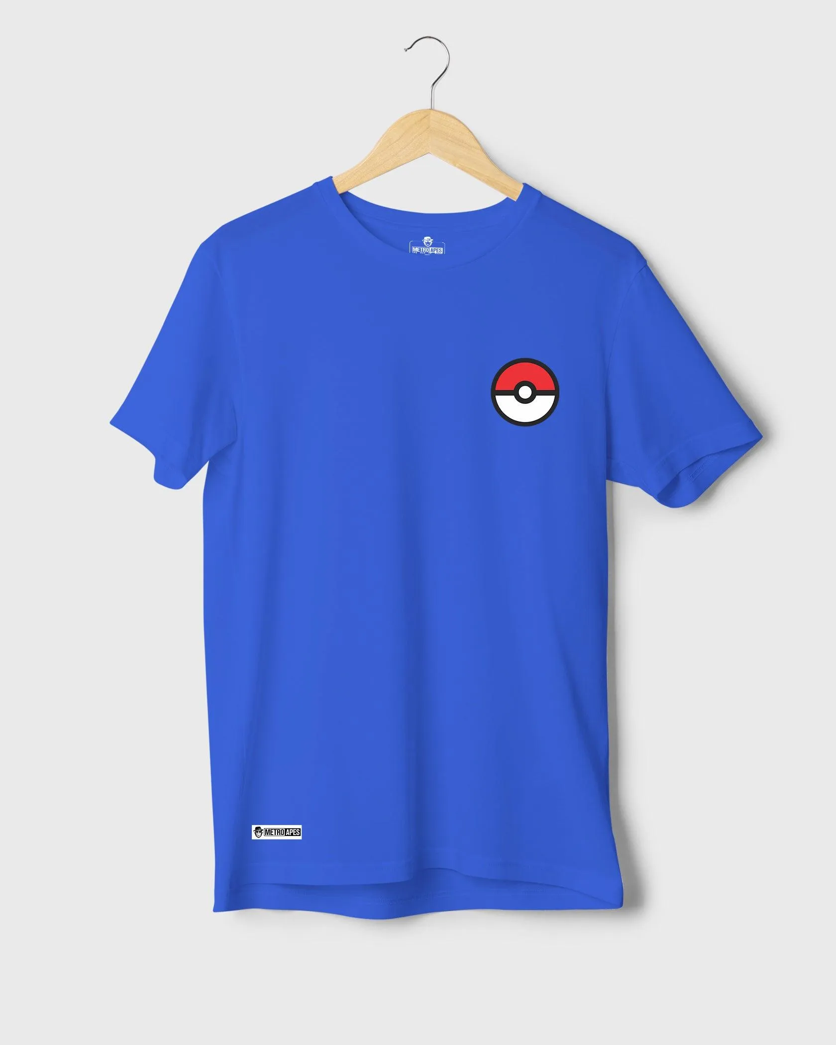 Mens Regular Tshirt Cartoon Pokemon Pikachu