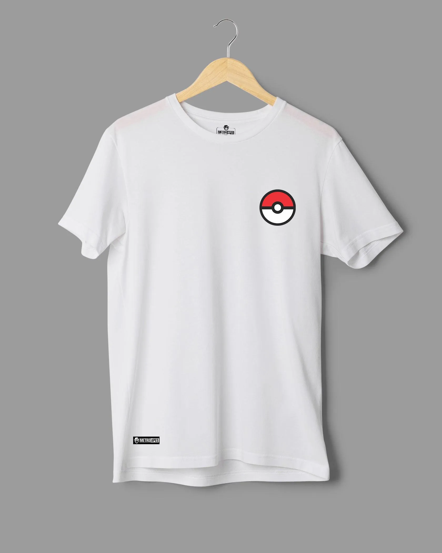 Mens Regular Tshirt Cartoon Pokemon Pikachu