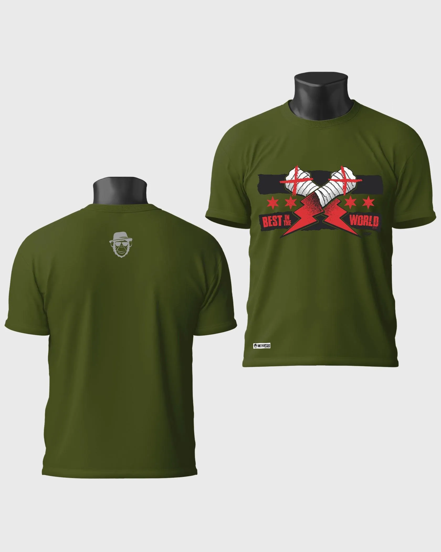 Mens Regular Tshirt  Occassions Wwe Cmonk