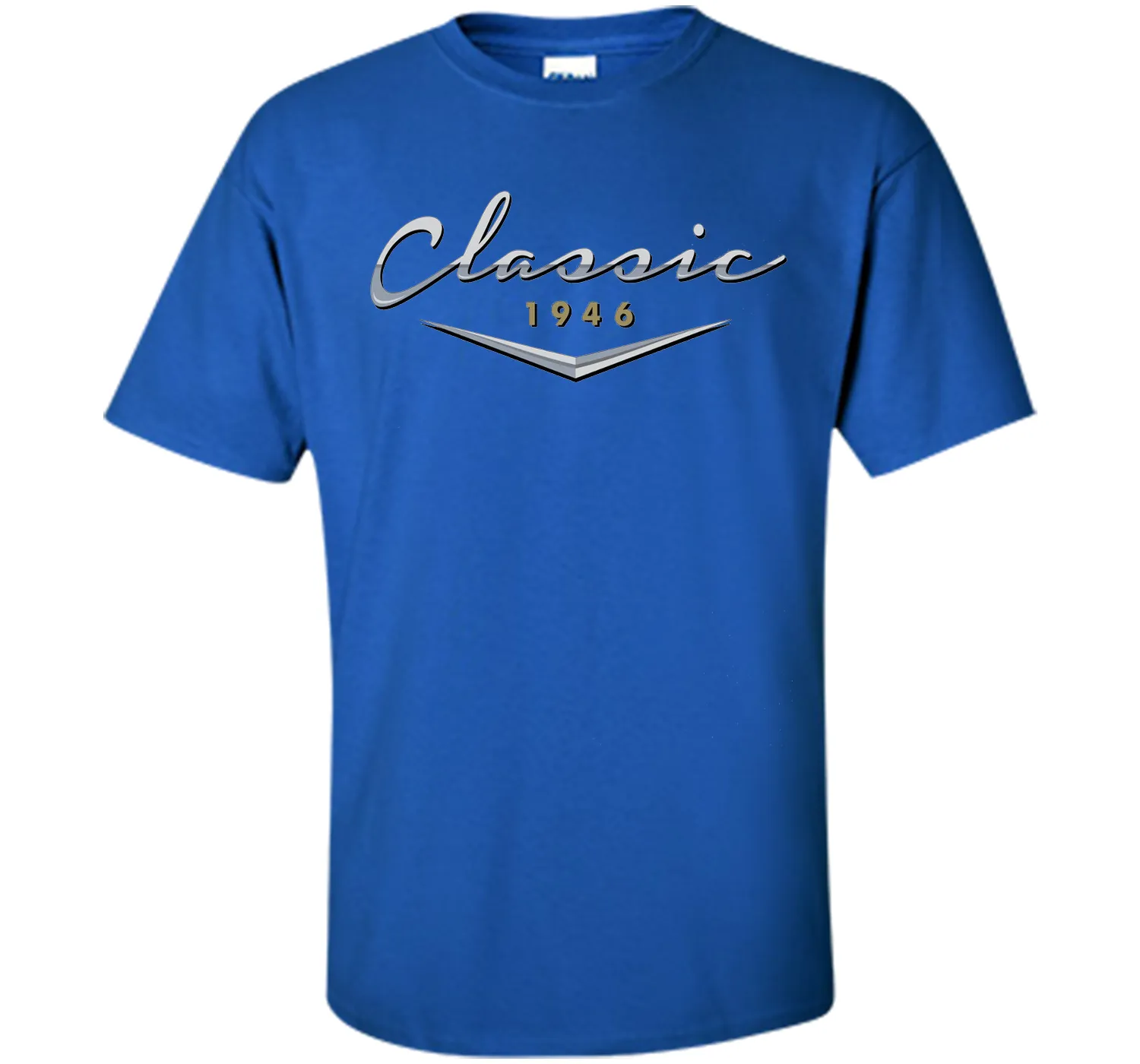 Men's Vintage Classic 1946 T Shirt / 70th Birthday Gifts for Him