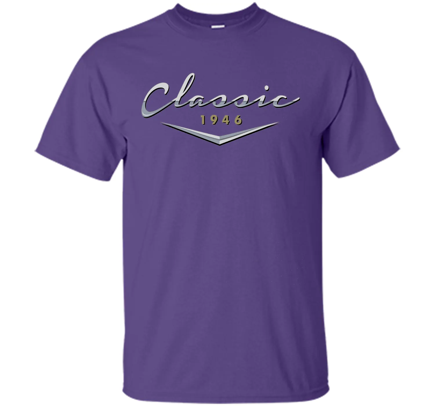 Men's Vintage Classic 1946 T Shirt / 70th Birthday Gifts for Him