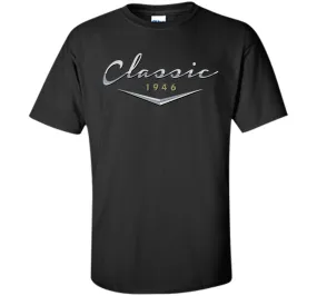 Men's Vintage Classic 1946 T Shirt / 70th Birthday Gifts for Him