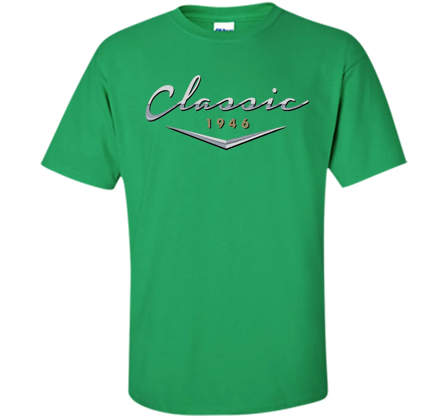 Men's Vintage Classic 1946 T Shirt / 70th Birthday Gifts for Him