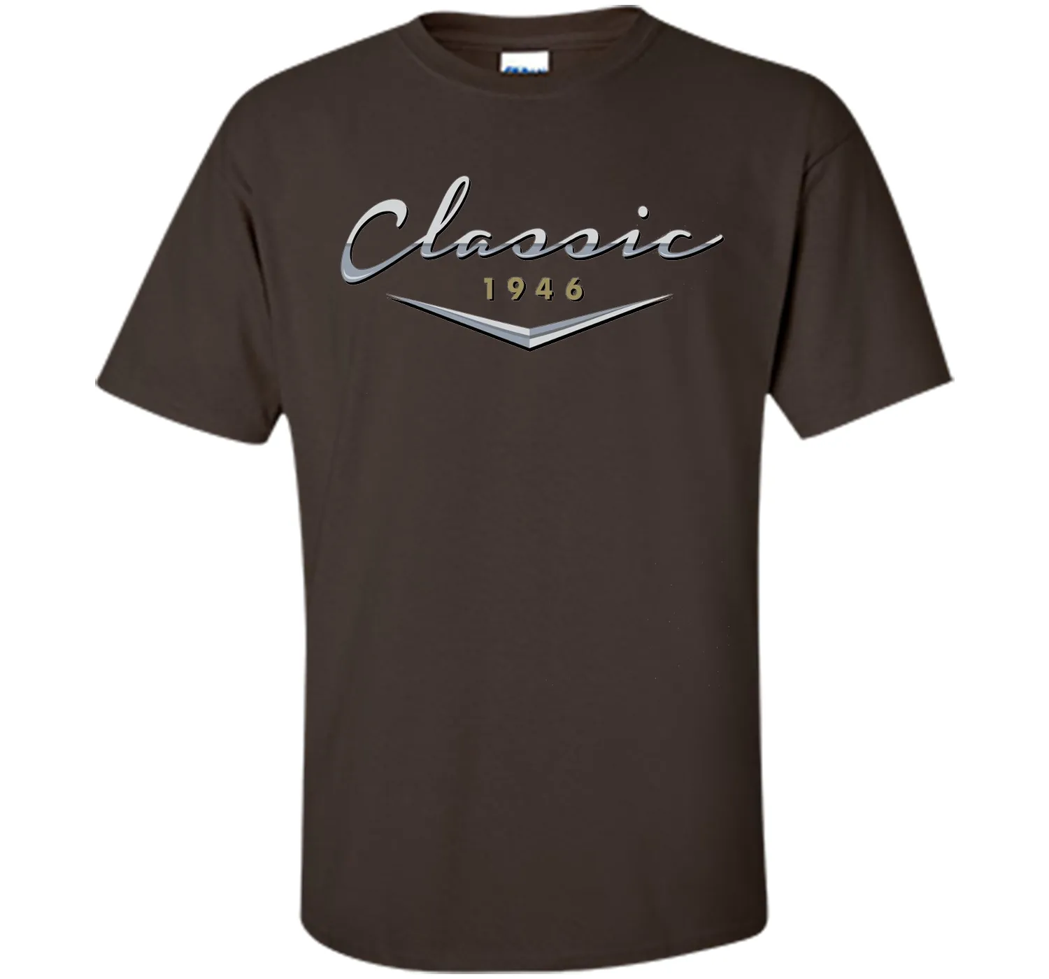 Men's Vintage Classic 1946 T Shirt / 70th Birthday Gifts for Him