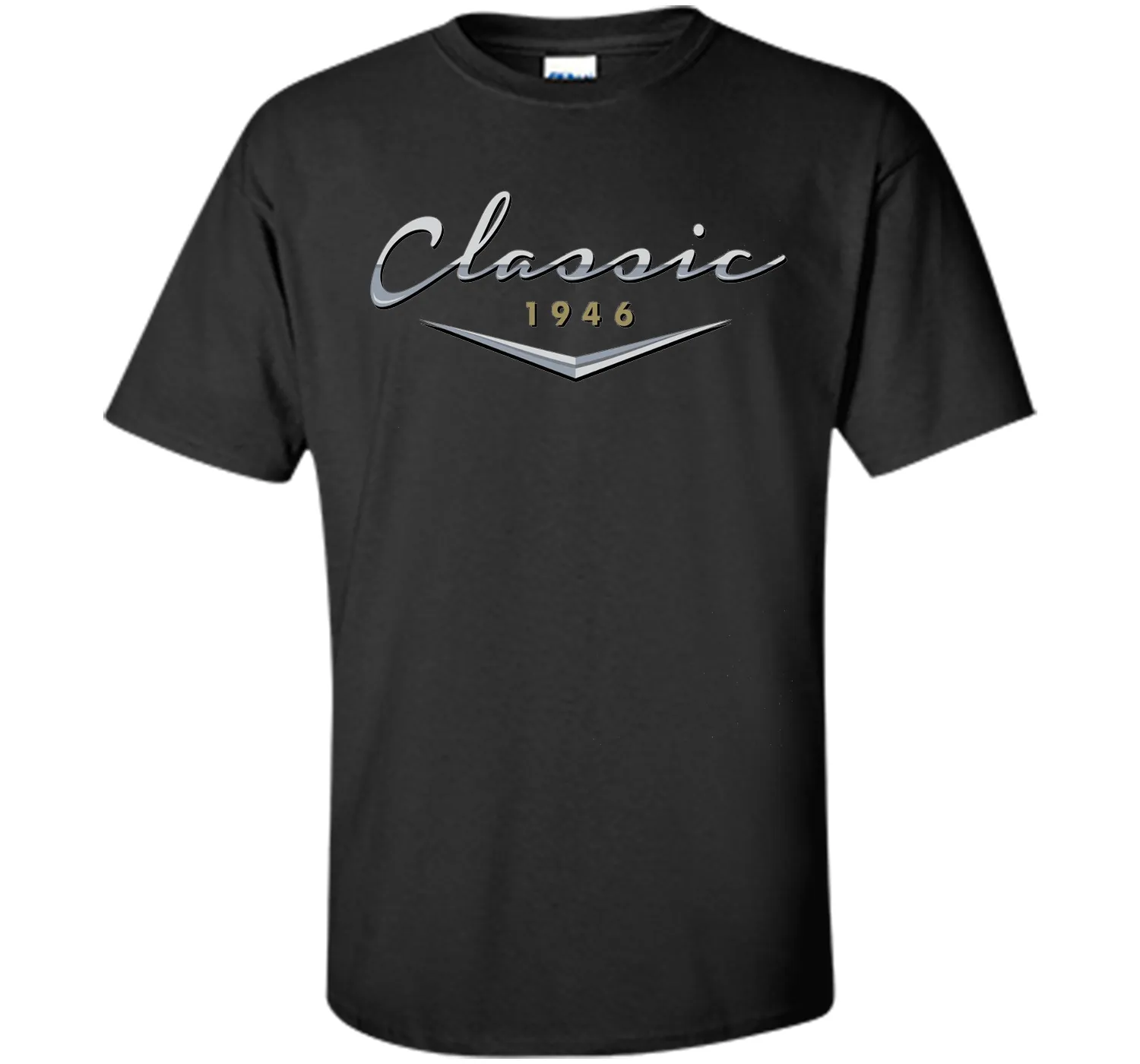 Men's Vintage Classic 1946 T Shirt / 70th Birthday Gifts for Him