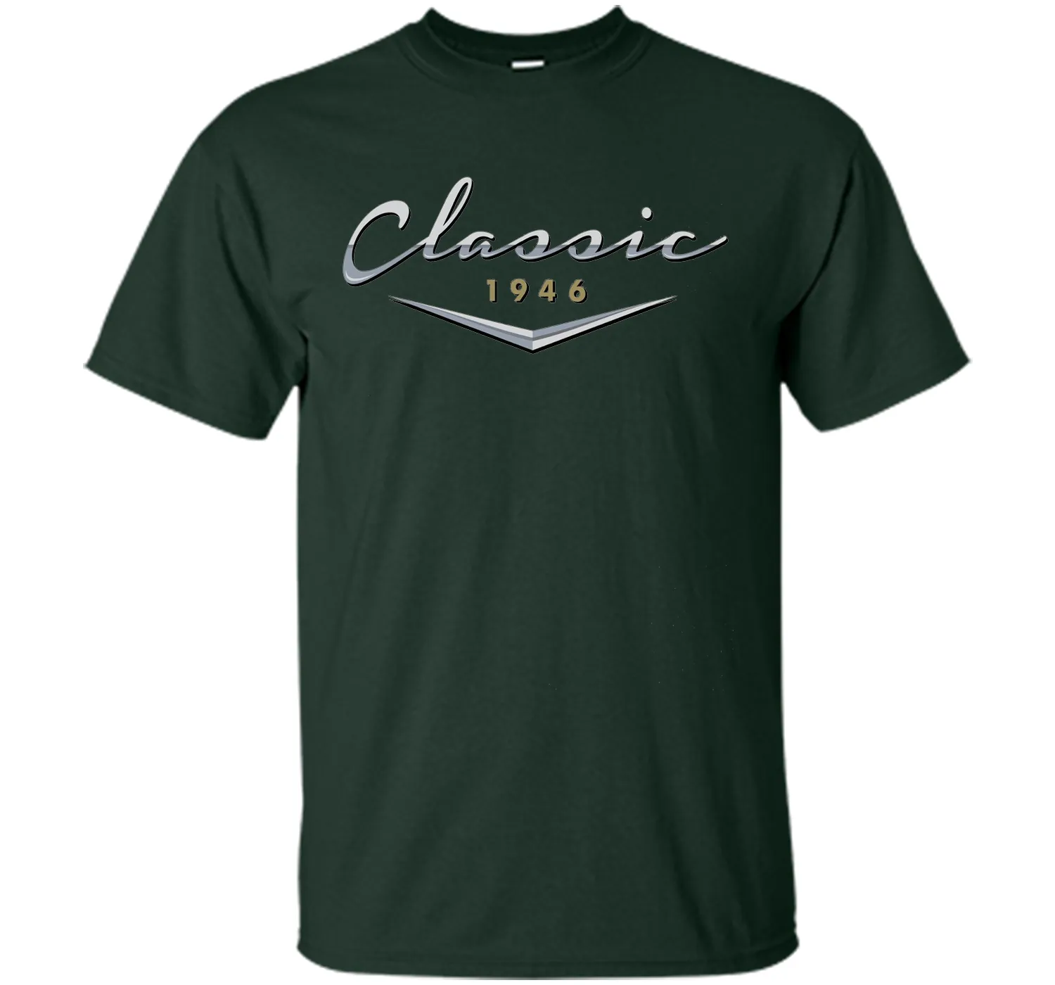 Men's Vintage Classic 1946 T Shirt / 70th Birthday Gifts for Him
