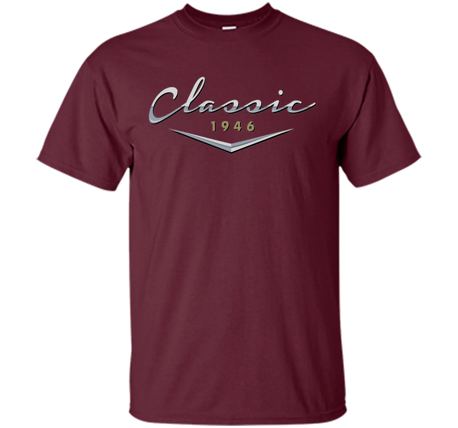 Men's Vintage Classic 1946 T Shirt / 70th Birthday Gifts for Him