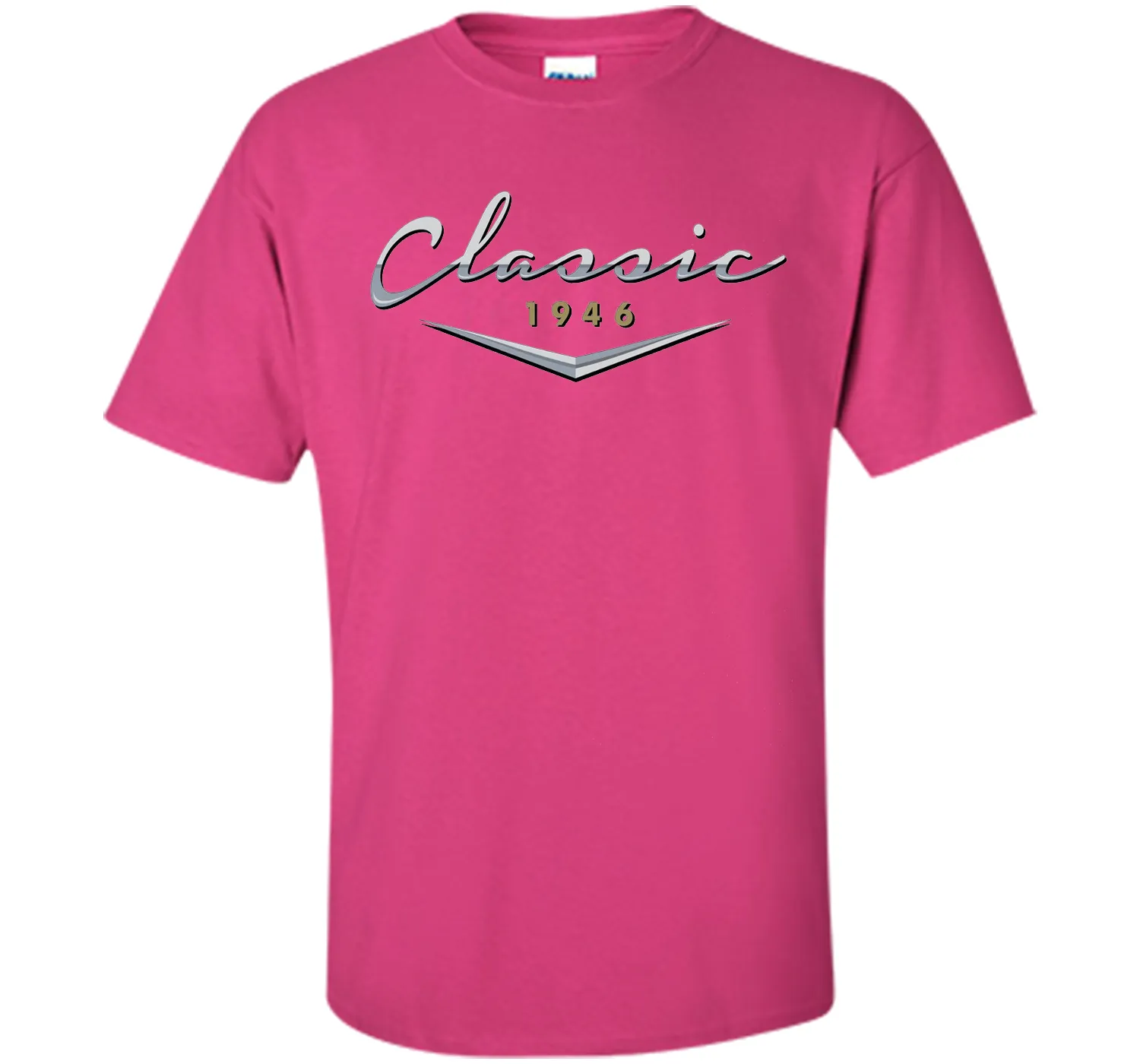 Men's Vintage Classic 1946 T Shirt / 70th Birthday Gifts for Him