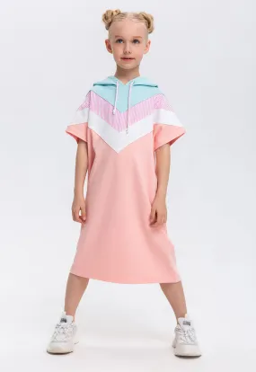 Mickey Mouse Hoodie Color Block Dress