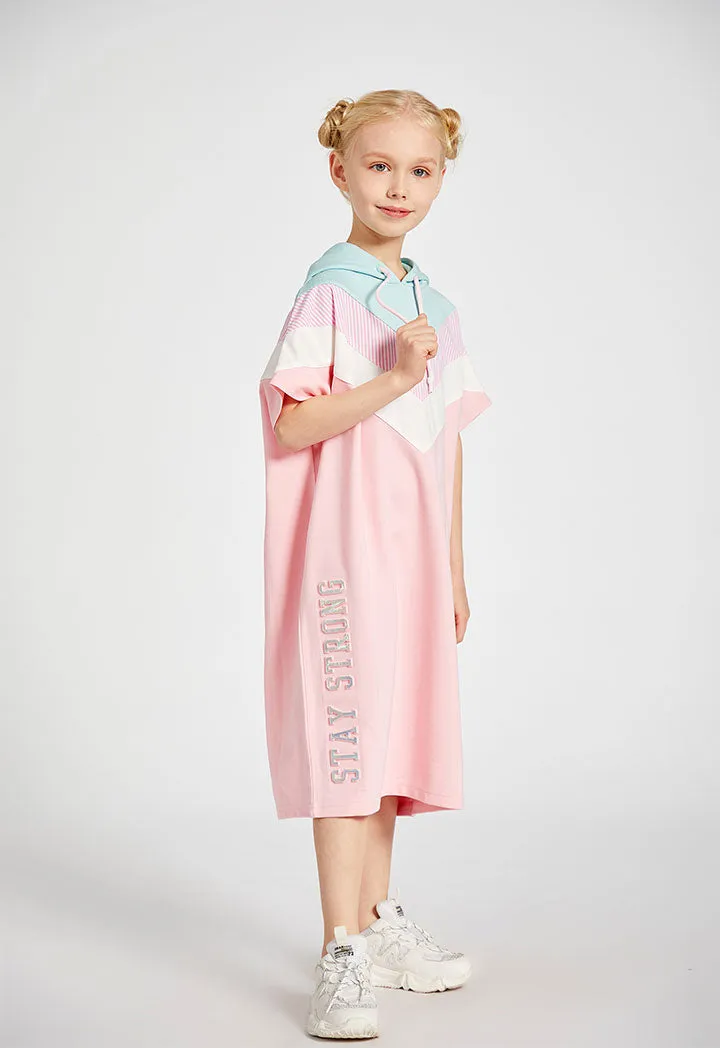 Mickey Mouse Hoodie Color Block Dress