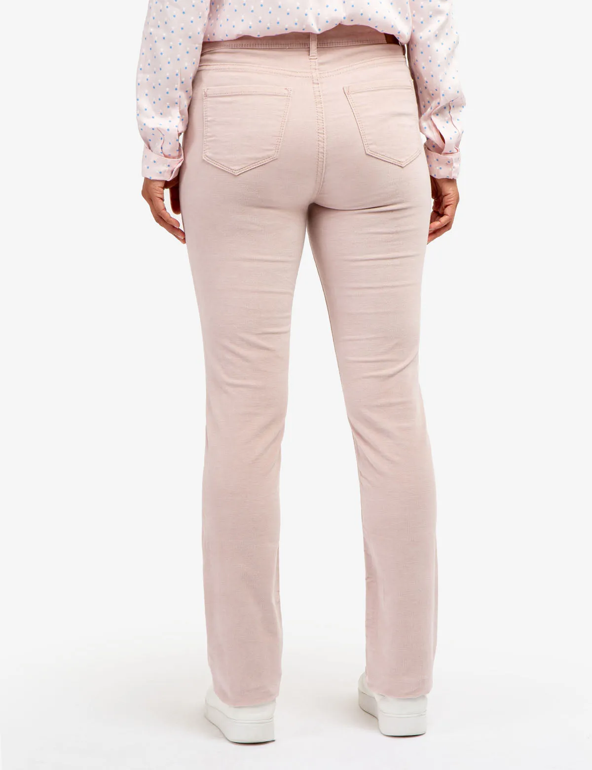 MID RISE CORDUROY PANTS