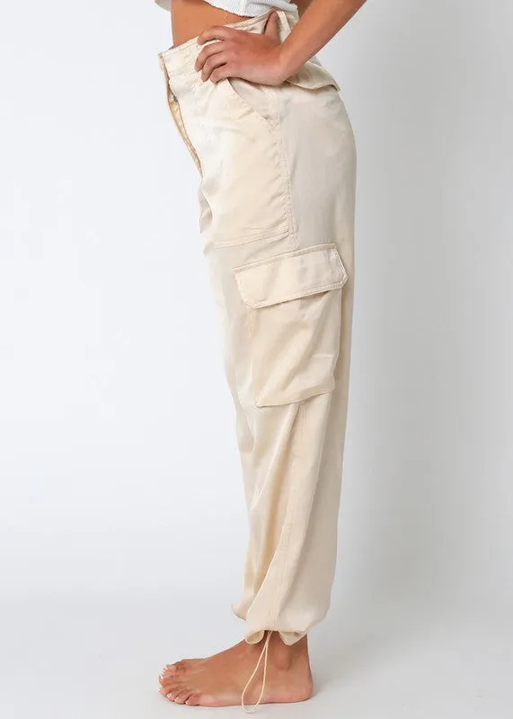 Minnie Silky Cargo Jogger