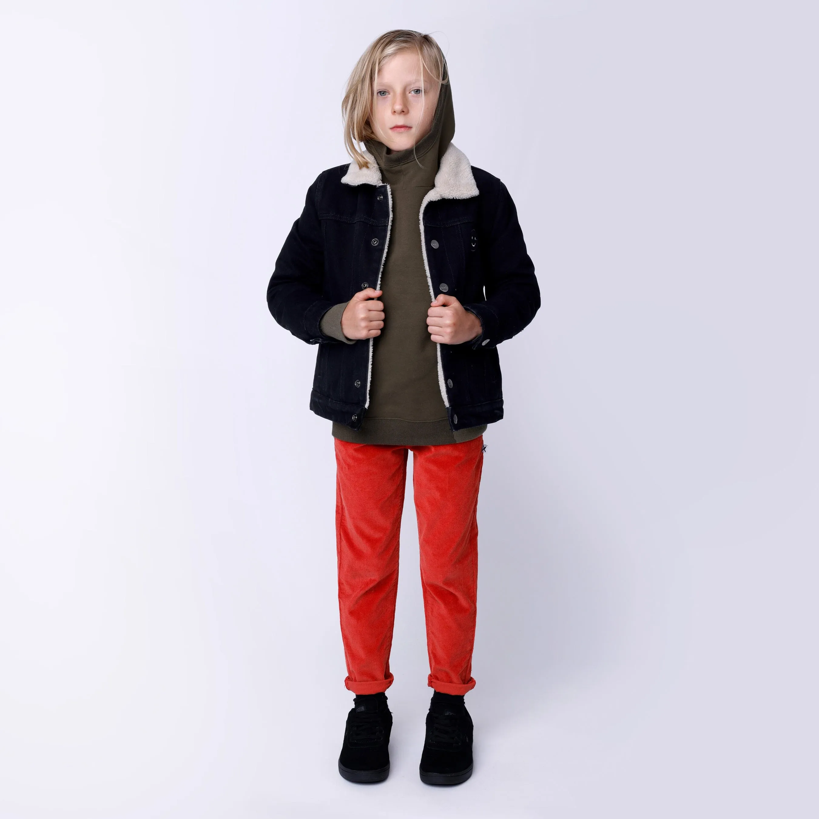 Minti Super Cord Pant - Tangerine