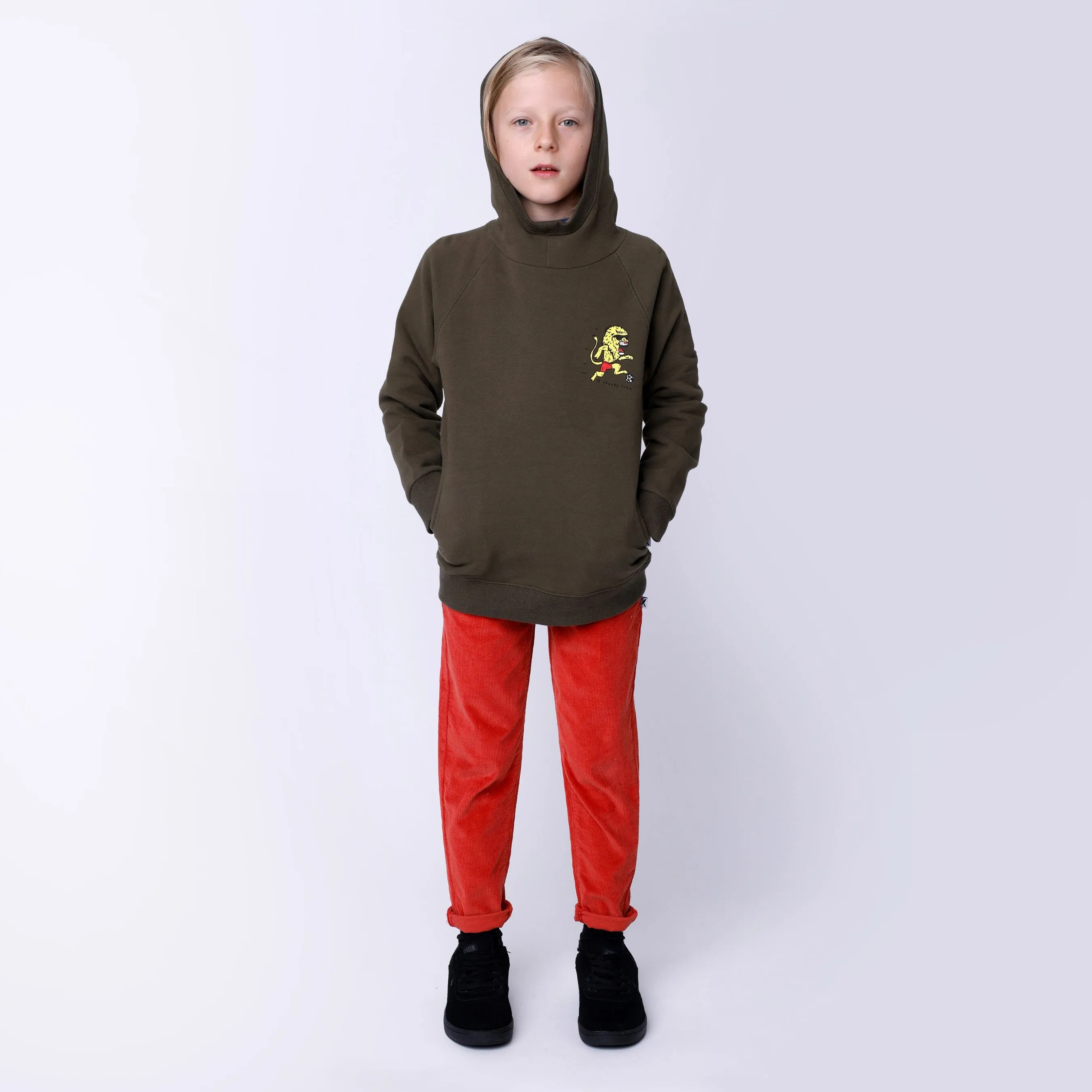 Minti Super Cord Pant - Tangerine