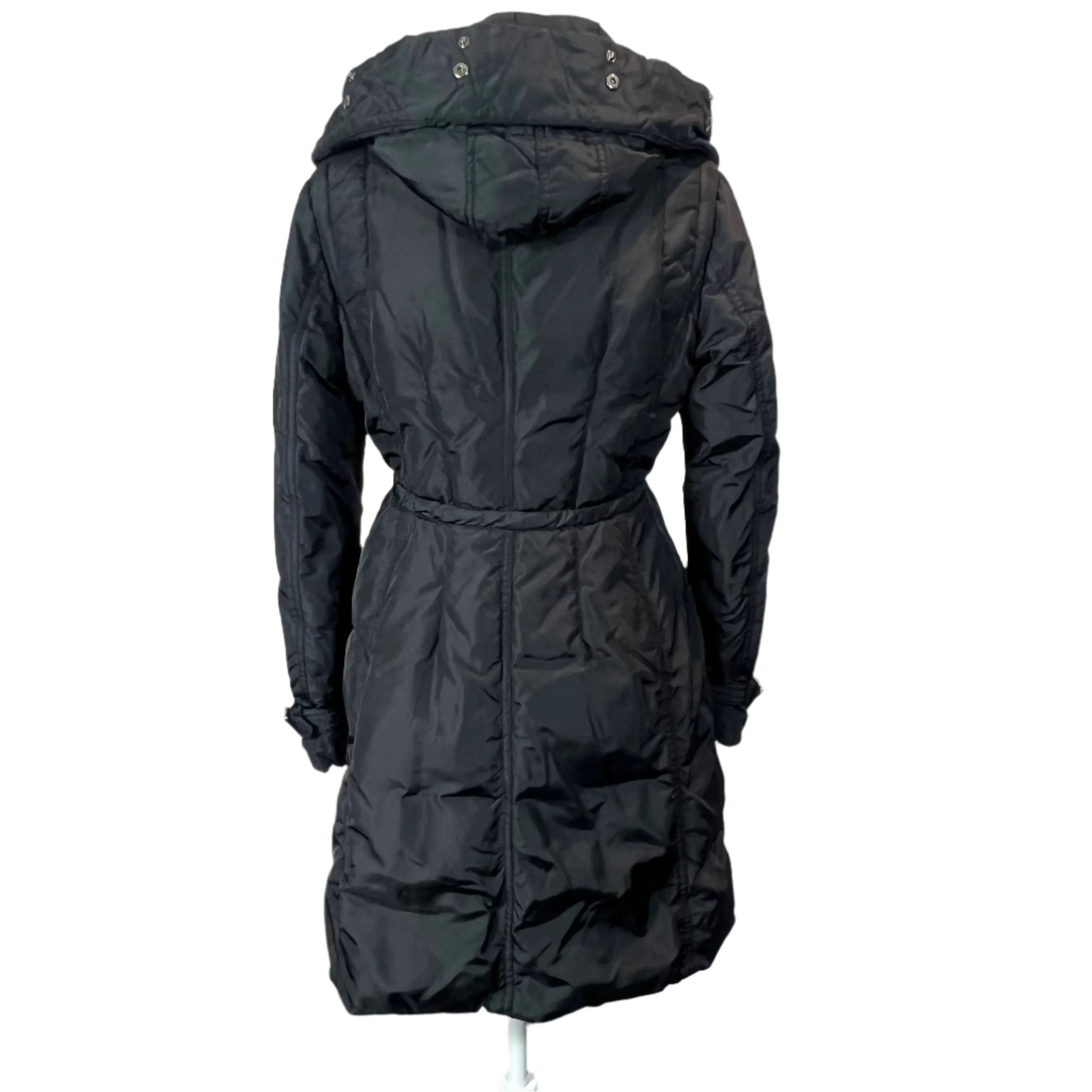 Moncler £1800 Black Phalangere Down Parka Coat M