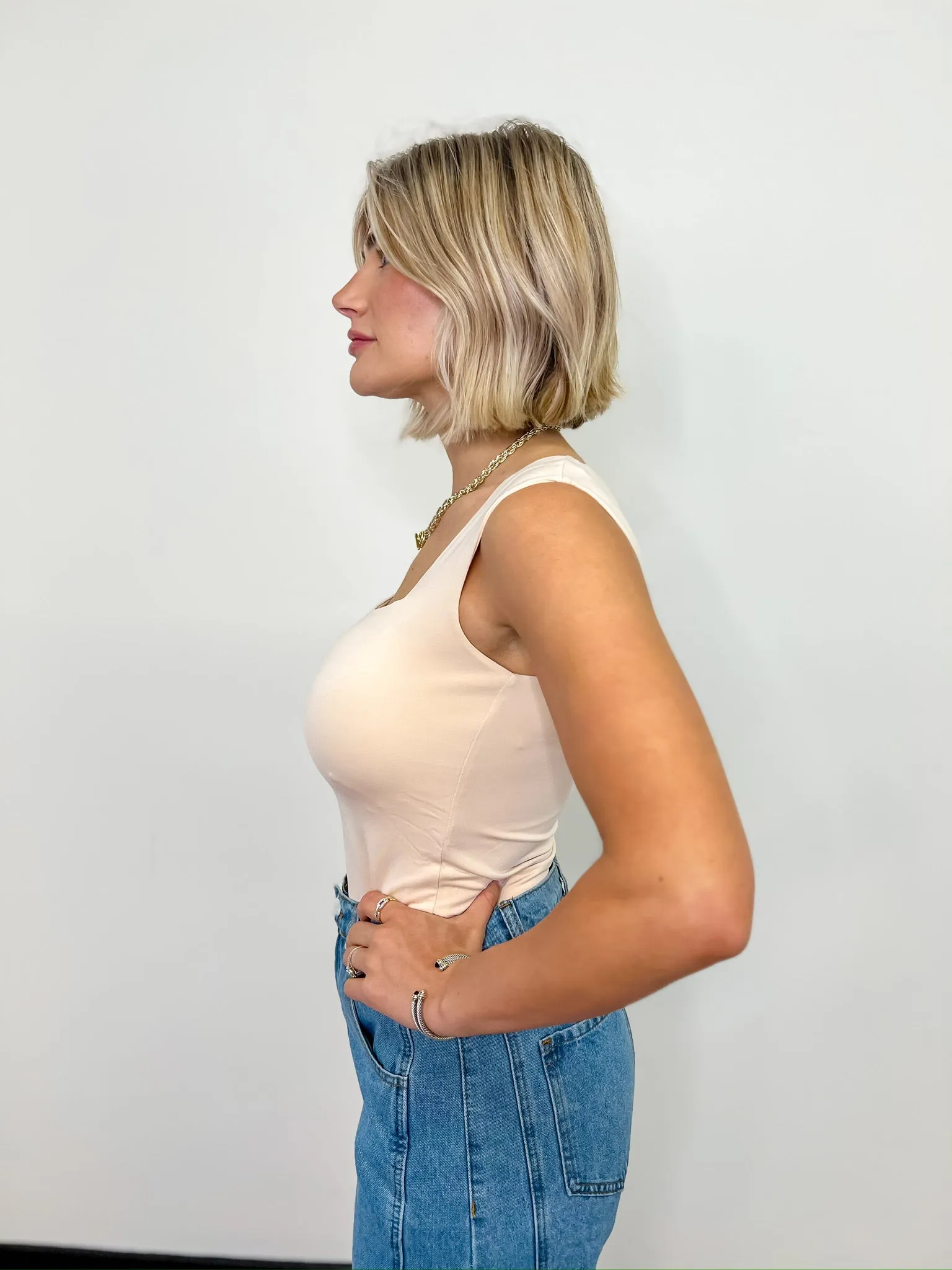 Natural Ease Bodysuit - Nude