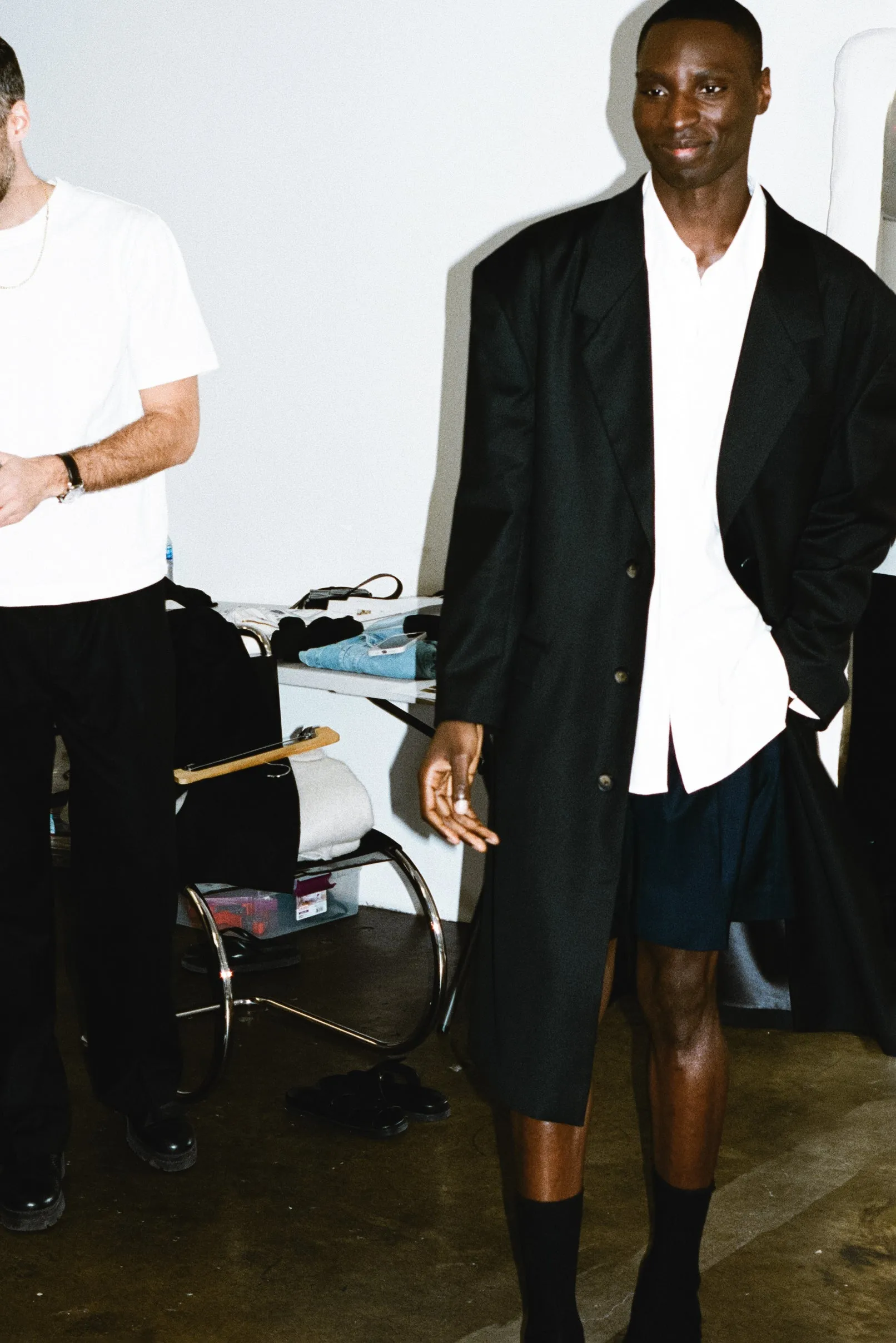 Neutra Oversized Structural Coat | Black