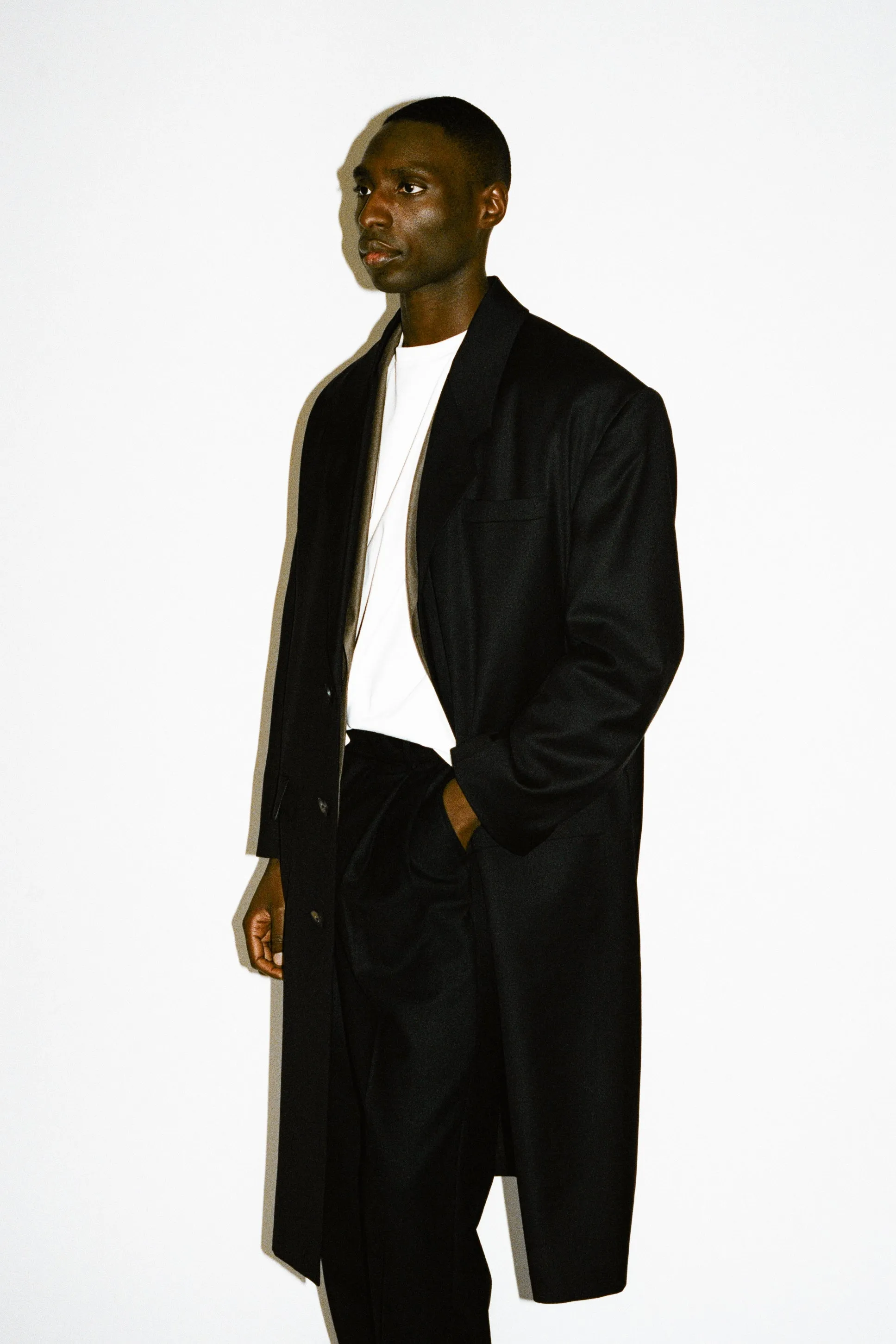 Neutra Oversized Structural Coat | Black