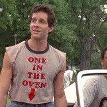 One In The Oven Ringer T-Shirt As Worn By Mahoney