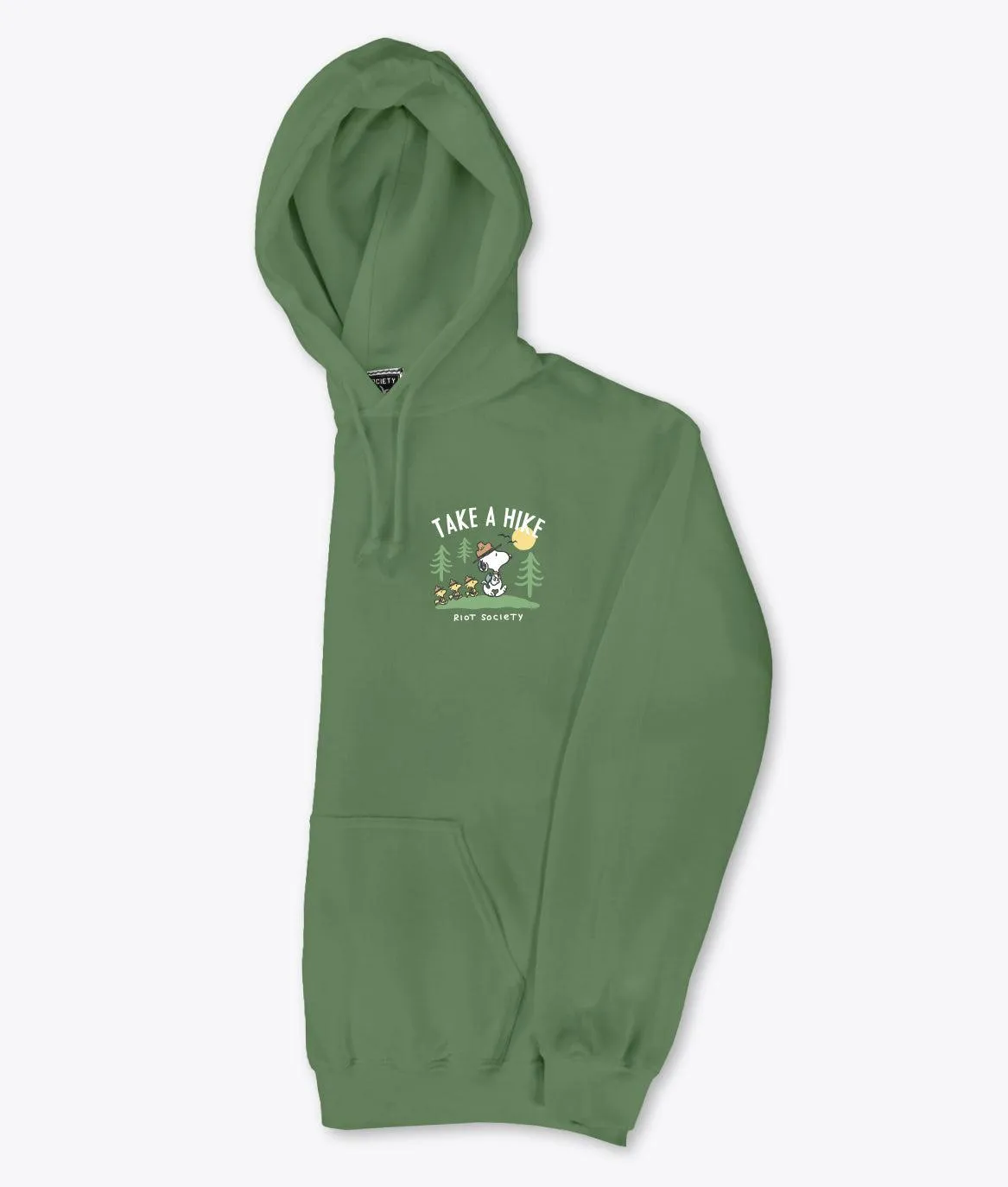 Peanuts Snoopy Take a Hike Womens Hoodie