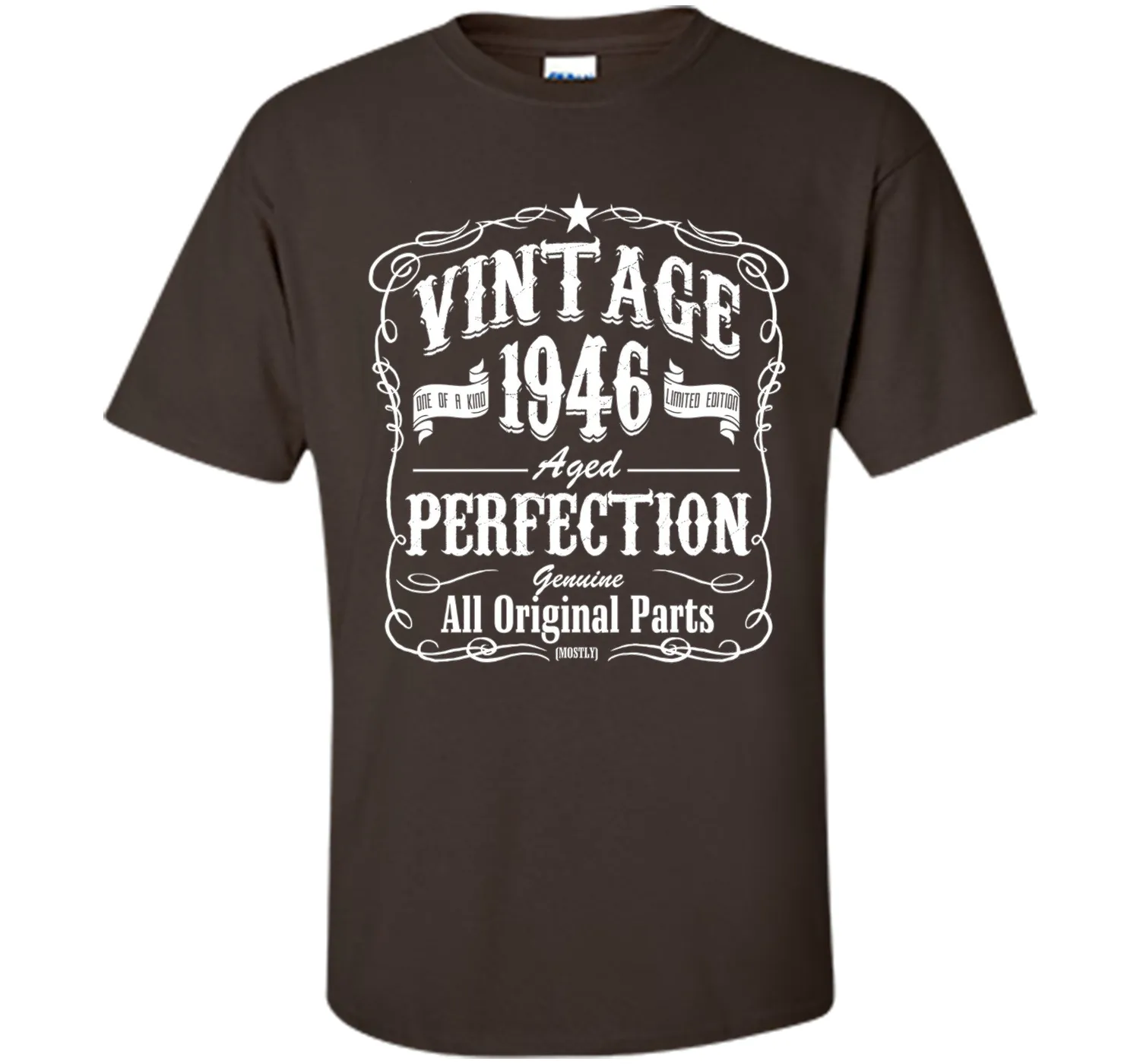Perfectibility 1946 Tshirts- 70th Birthday T-Shirt For Men