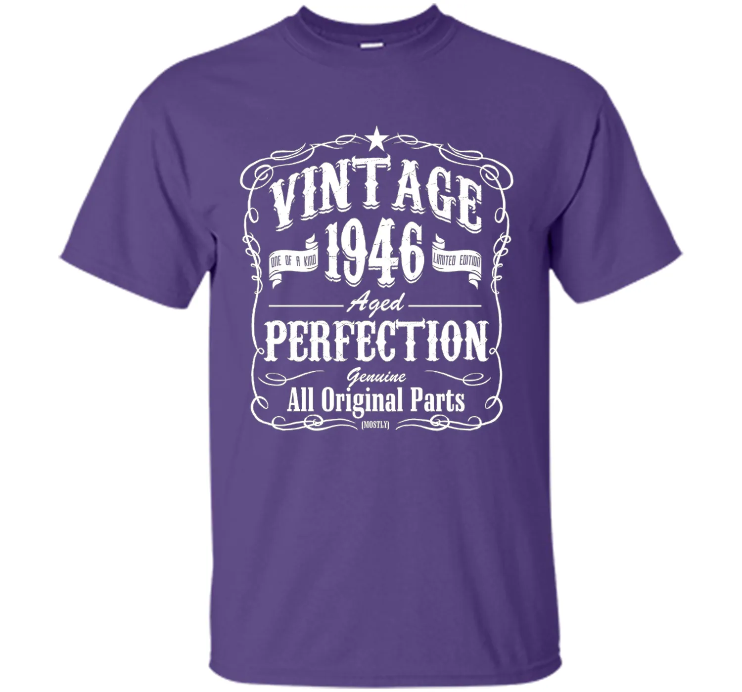 Perfectibility 1946 Tshirts- 70th Birthday T-Shirt For Men