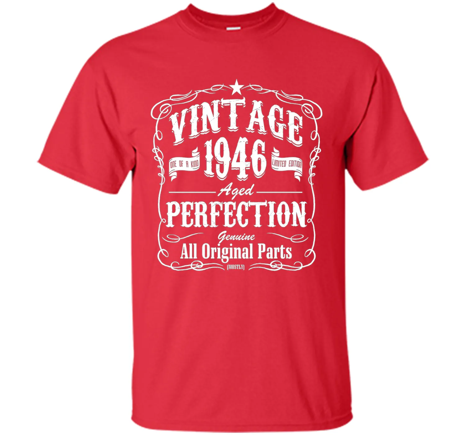 Perfectibility 1946 Tshirts- 70th Birthday T-Shirt For Men