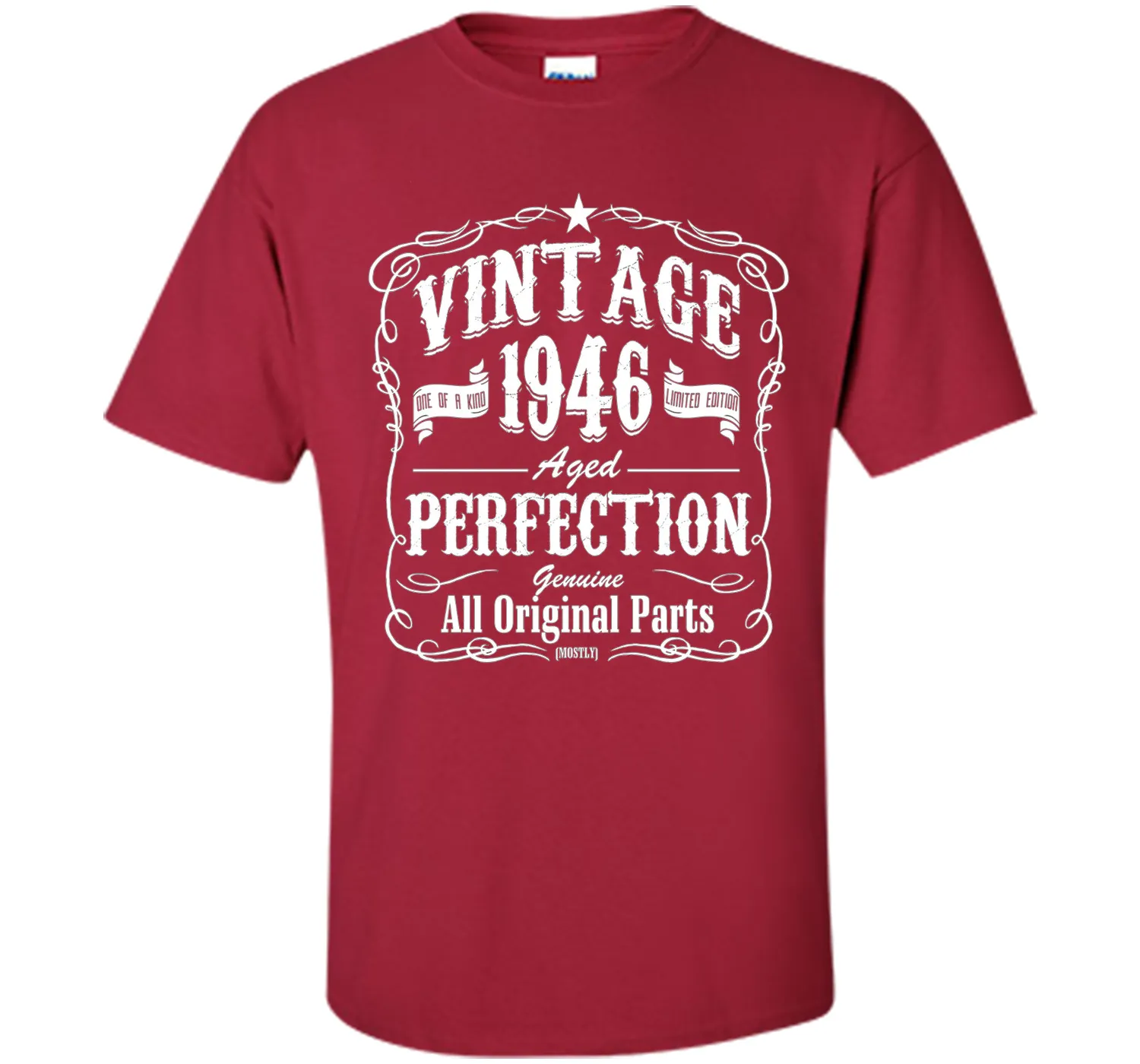 Perfectibility 1946 Tshirts- 70th Birthday T-Shirt For Men