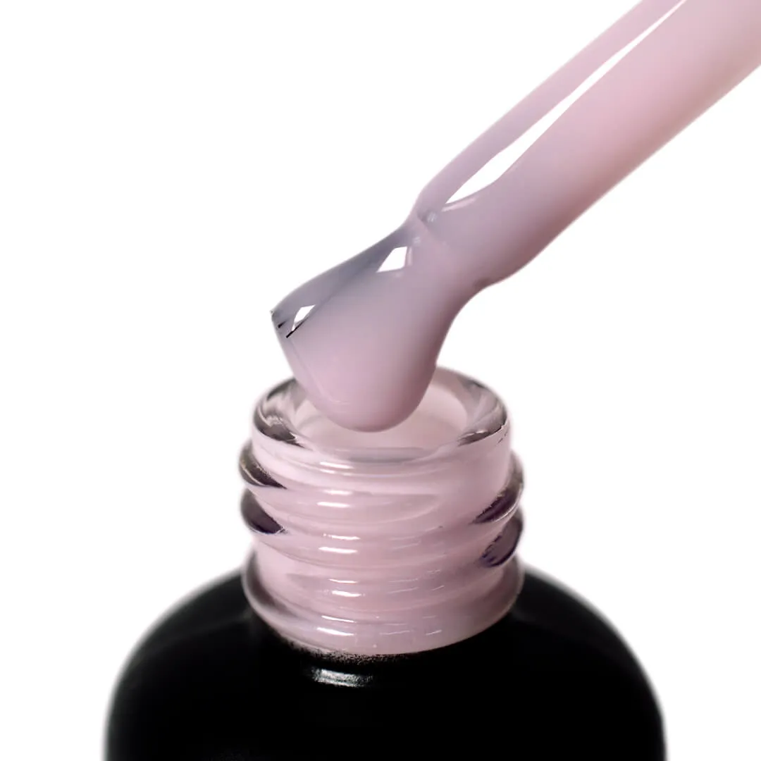 PNB Camouflage base coat Light pink gel nail polish