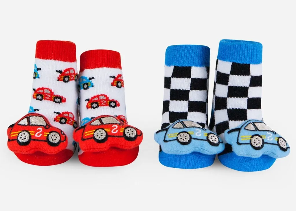 Race Car Rattle Socks